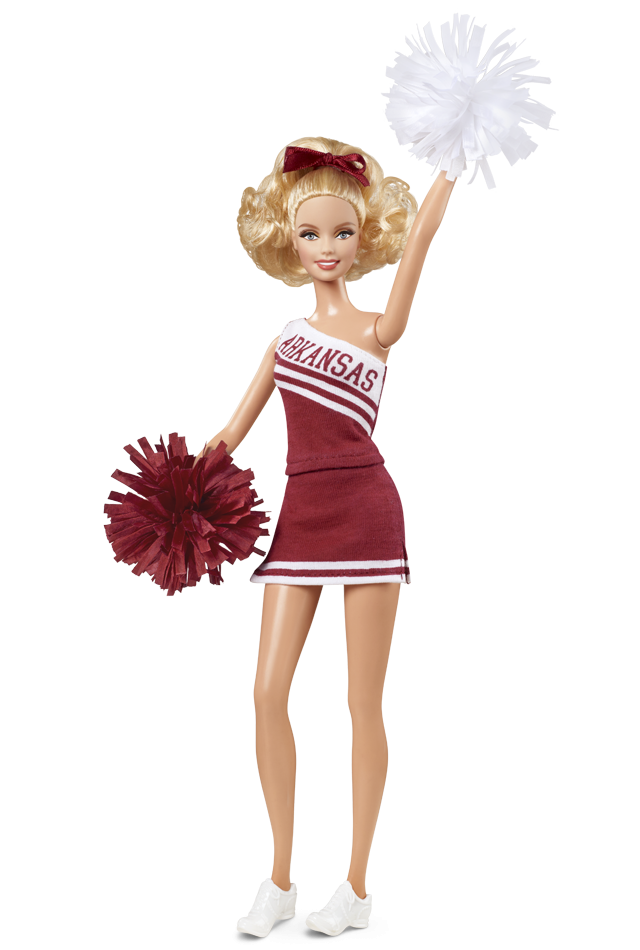 Cheerleader Barbie PNG Clipart Background