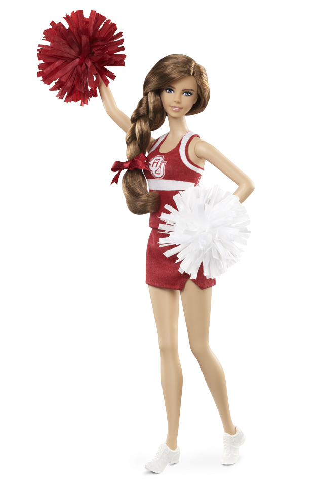 Cheerleader Barbie Transparent File