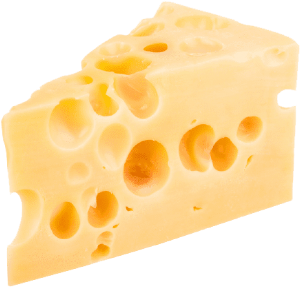 Cheese Gruyere Photo Slice PNG HD Quality