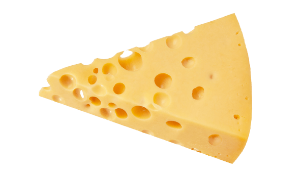 Cheese Gruyere Photo Slice Transparent Background