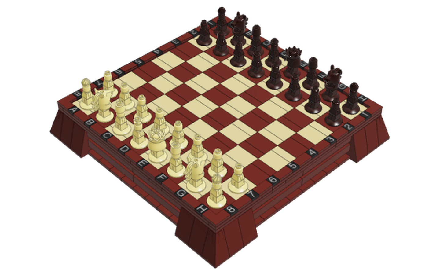 Chess Game Wood Free PNG