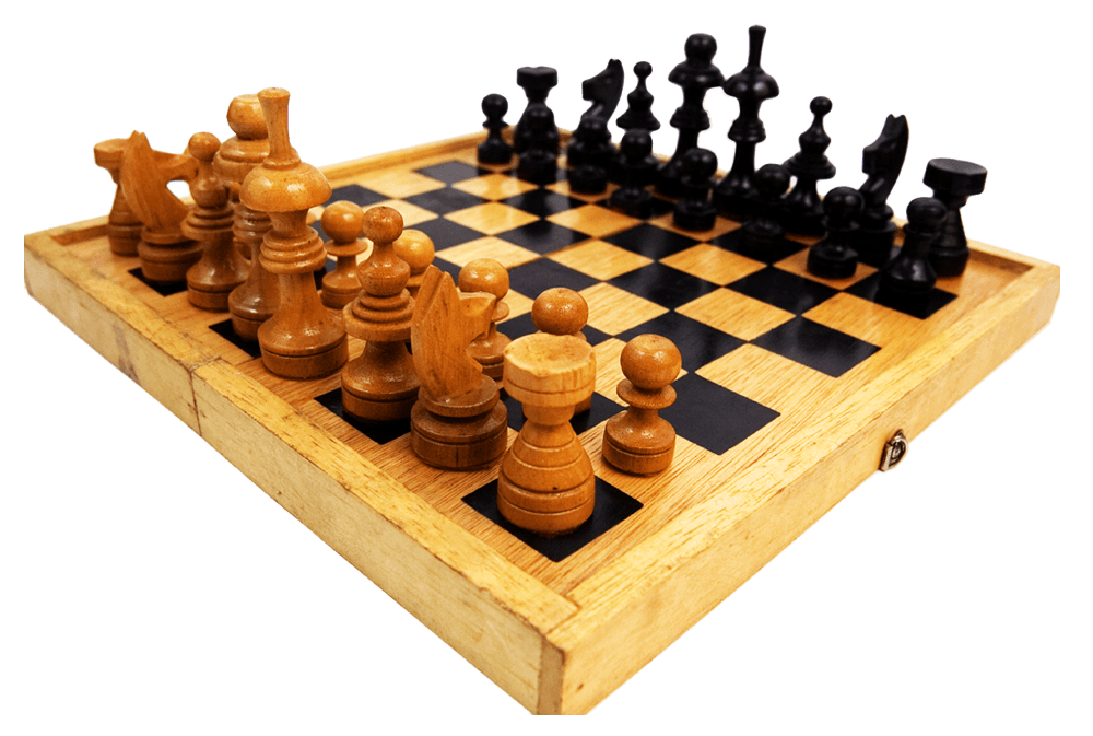 Chess Game Wood PNG HD Quality
