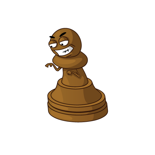 Chess Pawn Background PNG Image
