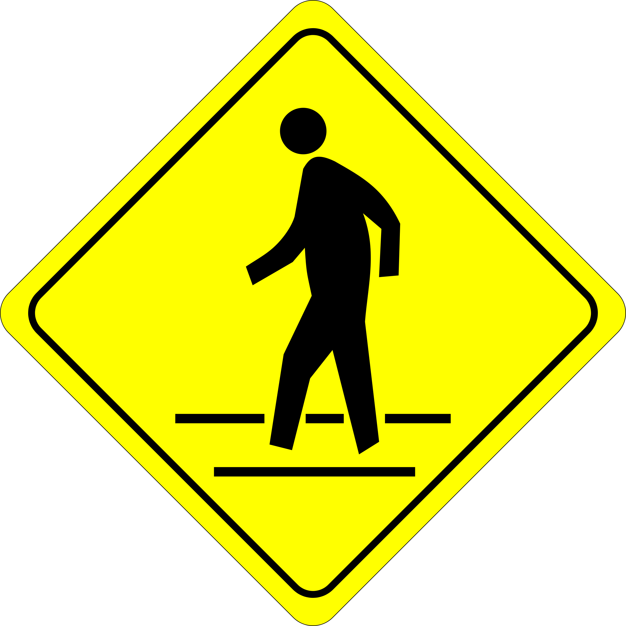 Children Traffic Sign Free PNG