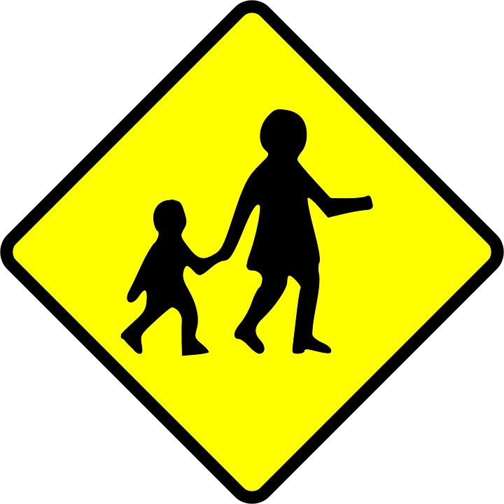 Children Traffic Sign Transparent Background