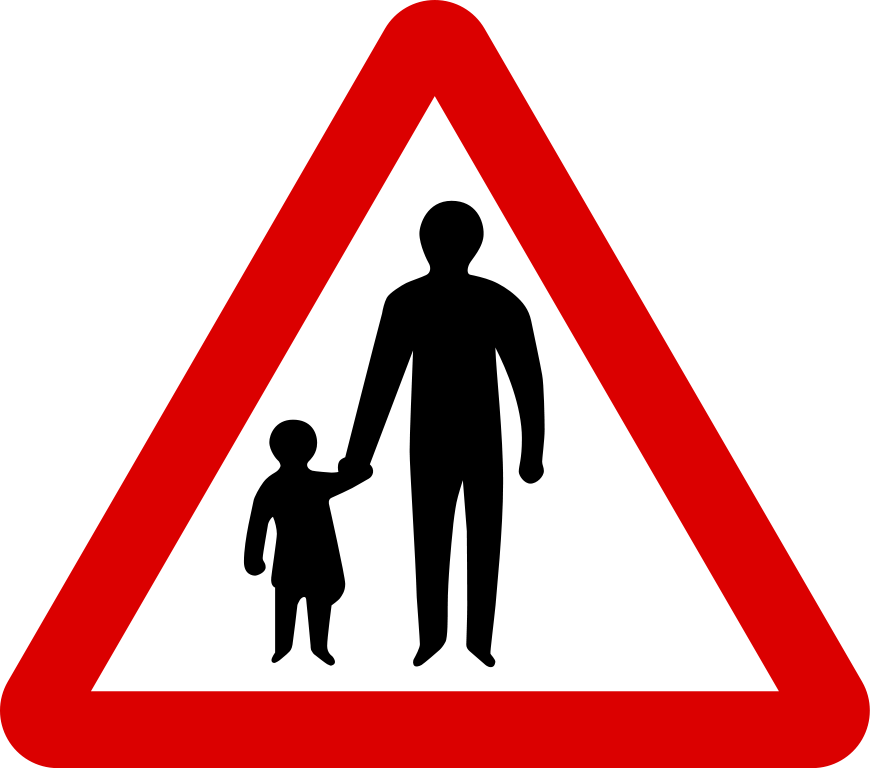Children Traffic Sign Transparent Free PNG
