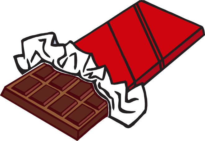 Chocolate Bar Background PNG Image