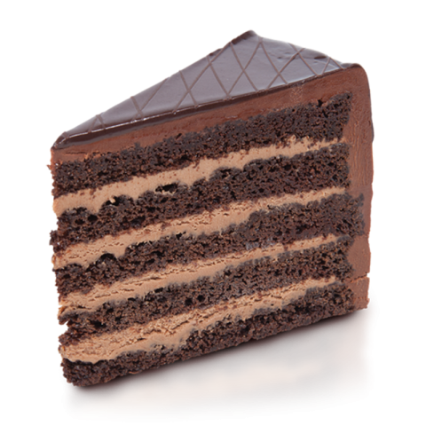 Chocolate Cake Slice Free PNG