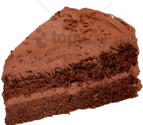 Chocolate Cake Slice Transparent Background