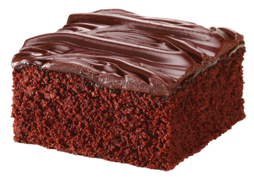 Chocolate Cake Slice Transparent Free PNG