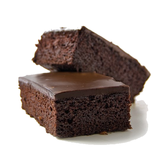 Chocolate Cake Slice Transparent PNG