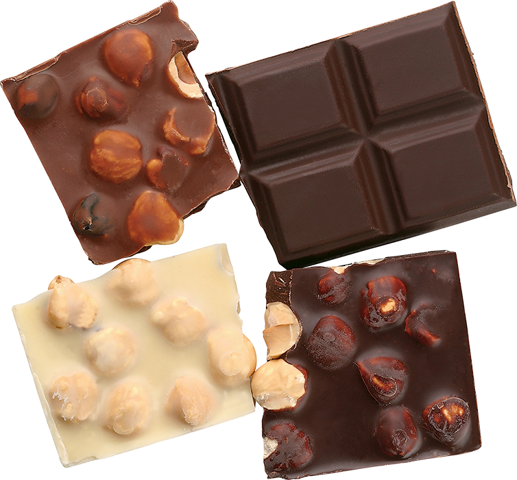 Chocolate Pieces Transparent Free PNG