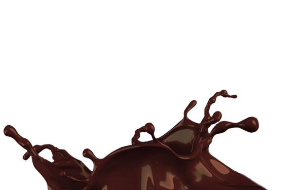 Chocolate Splash PNG Clipart Background