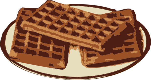 Chocolate Waffle Transparent Images