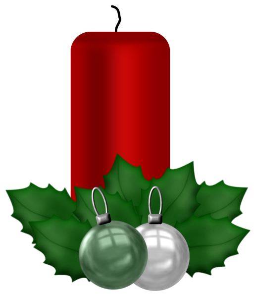 Christmas Candle Transparent File