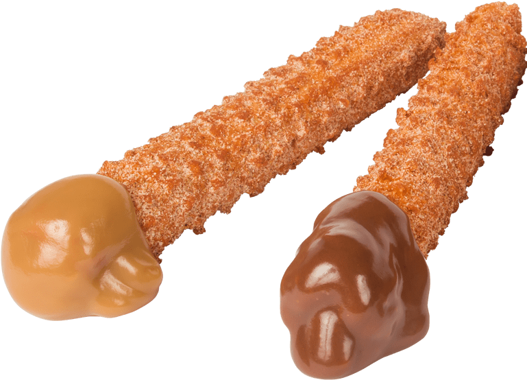 Churros With Filling Background PNG Image