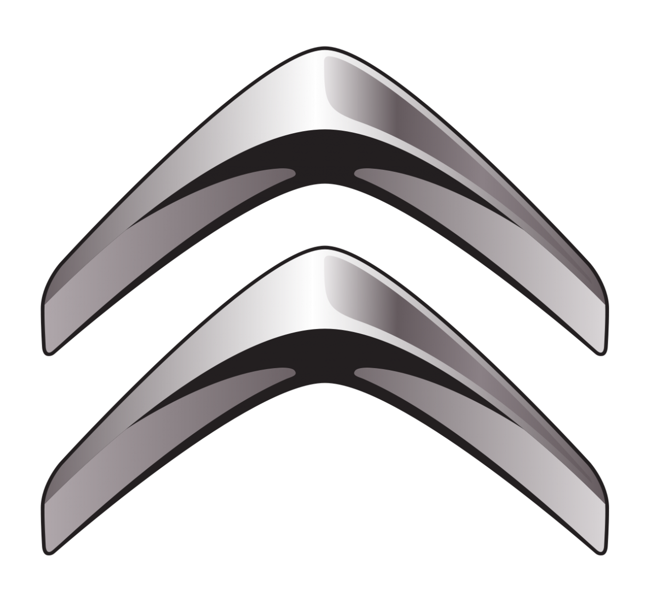 Citroen New Logo Background PNG Image