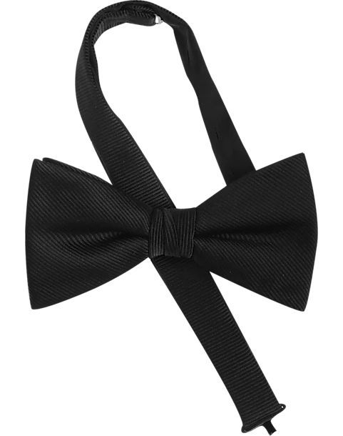 Classic Black Bow Tie Transparent Free PNG