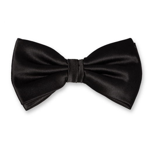 Classic Black Bow Tie Transparent Images | PNG Play