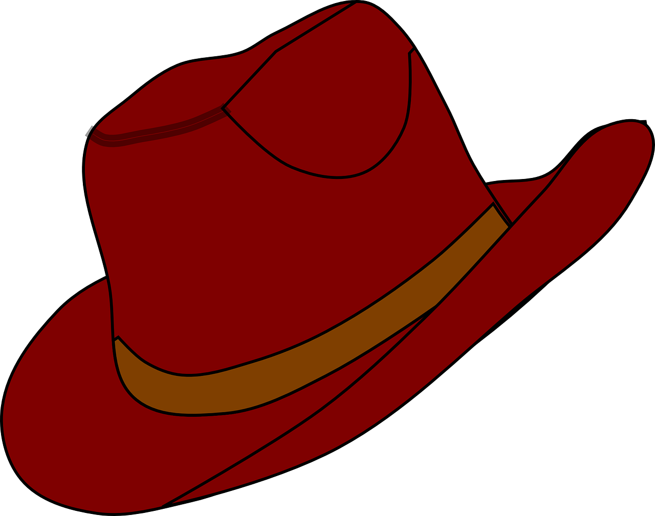 Classic Sheriffs Hat Background PNG Image