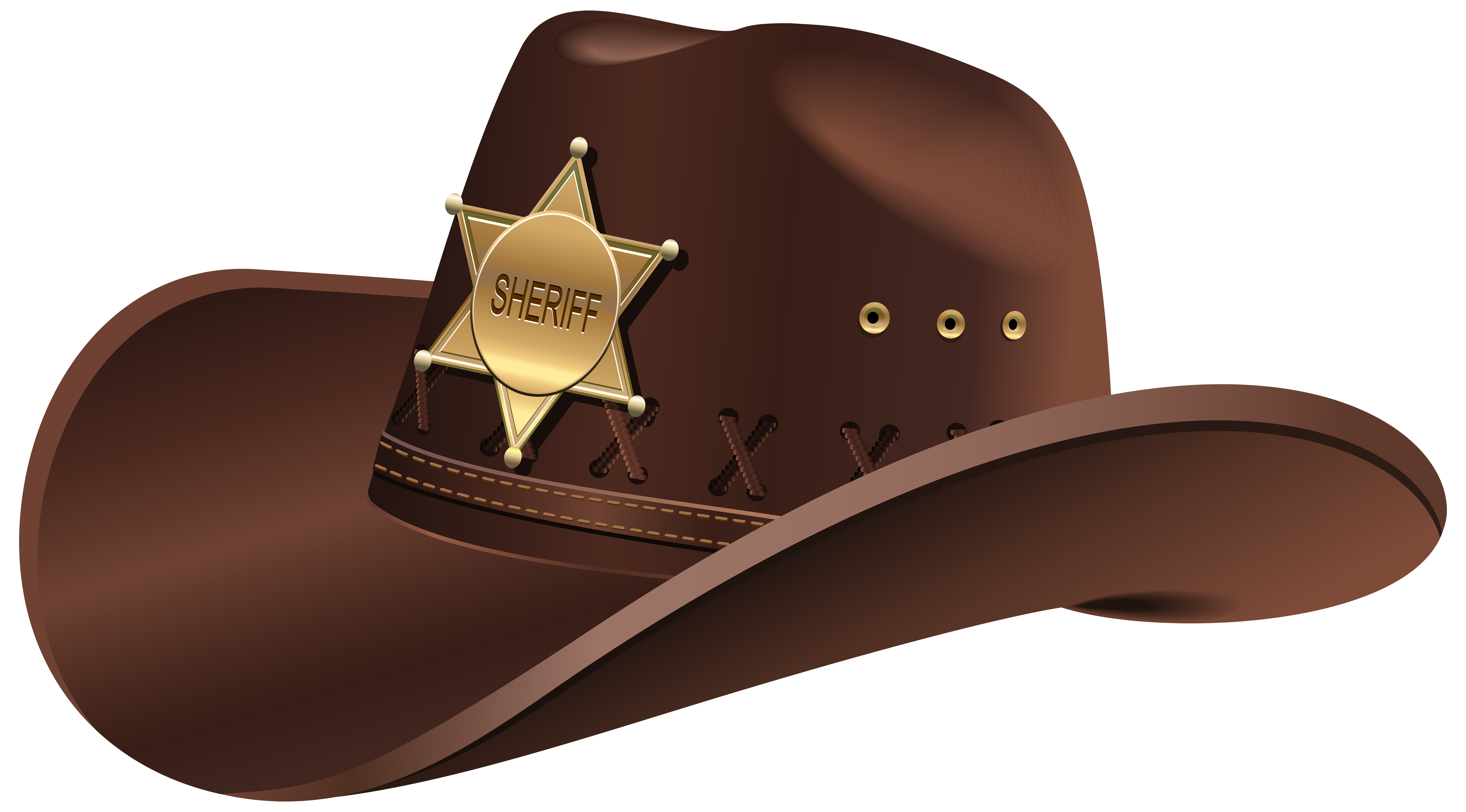 Classic Sheriffs Hat Free PNG