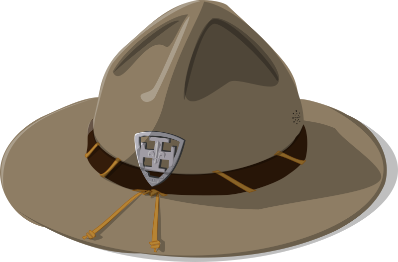 Classic Sheriffs Hat Transparent Free PNG