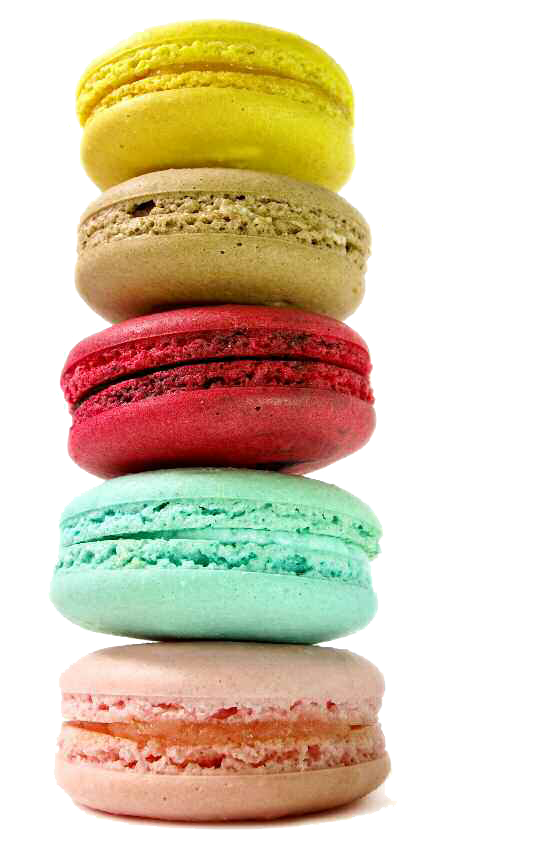 Collection Of Macarons Transparent File