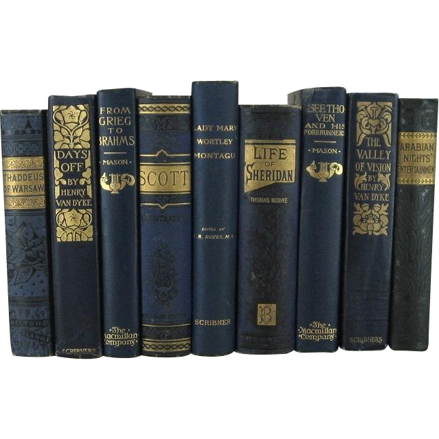 Collection Of Old Books Transparent Free PNG