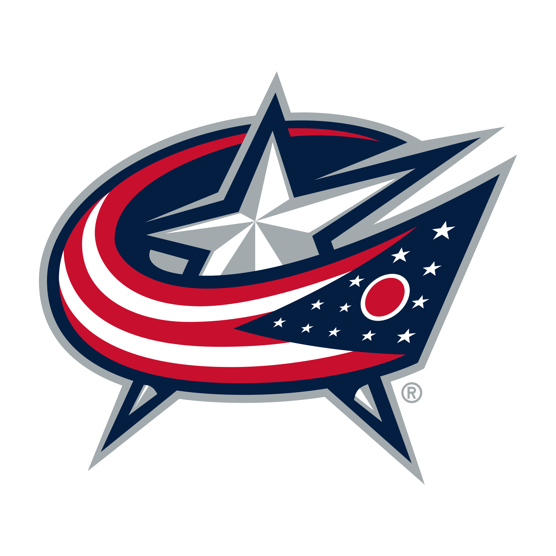 Columbus Blue Jackets Official Logo Background PNG Image