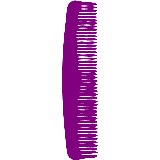 Comb Purple Transparent Background
