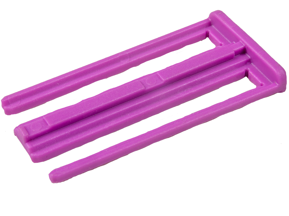 Comb Purple Transparent File