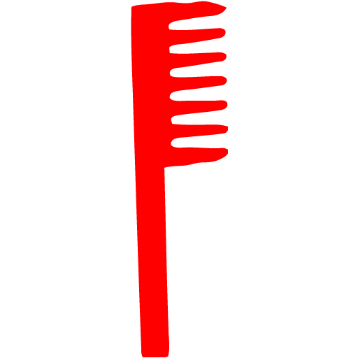 Comb Red Transparent Image