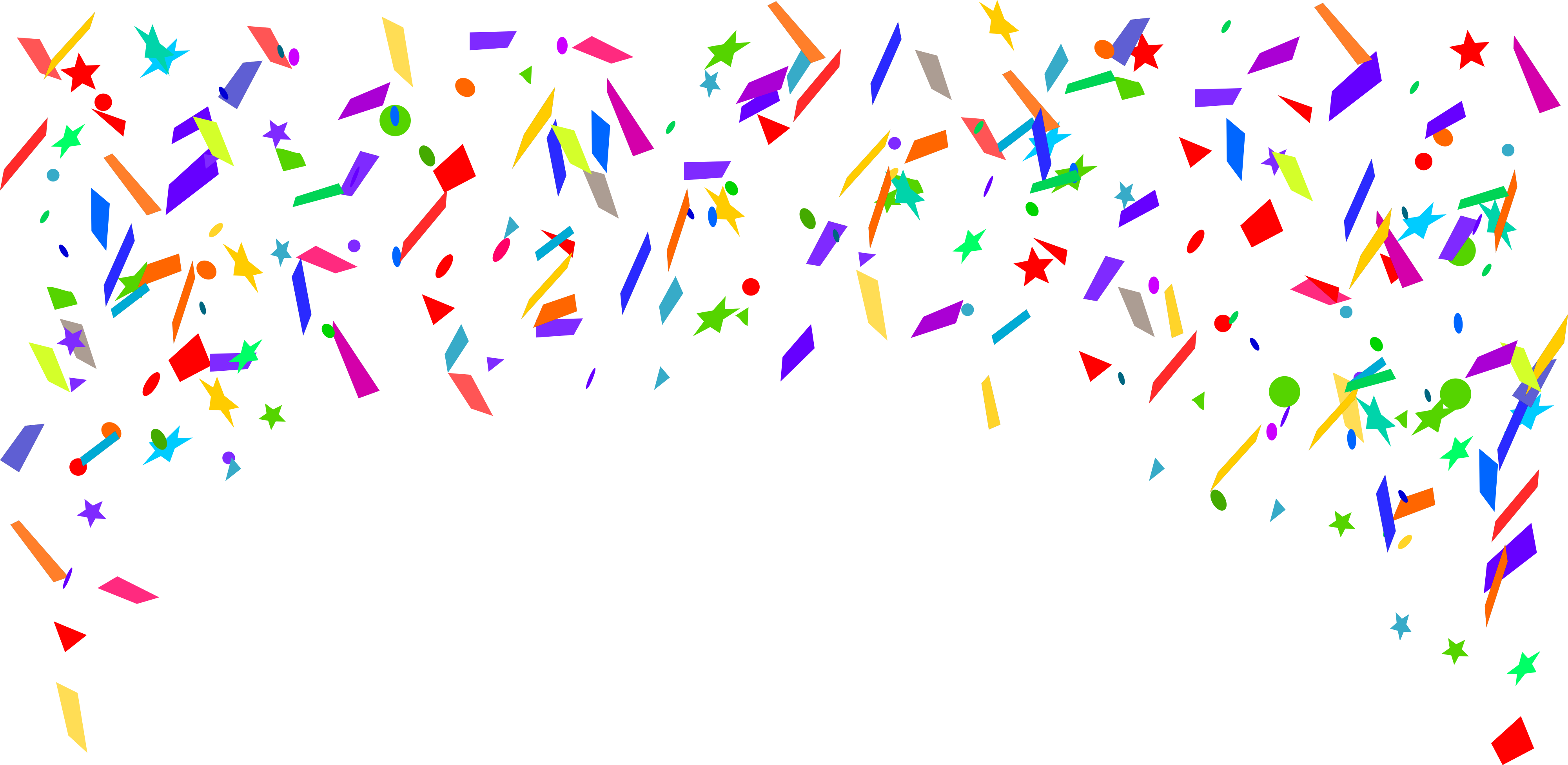 Confetti Background Background PNG Image