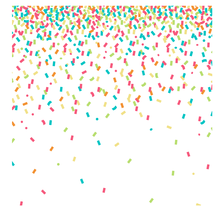 Confetti Background PNG Free File Download