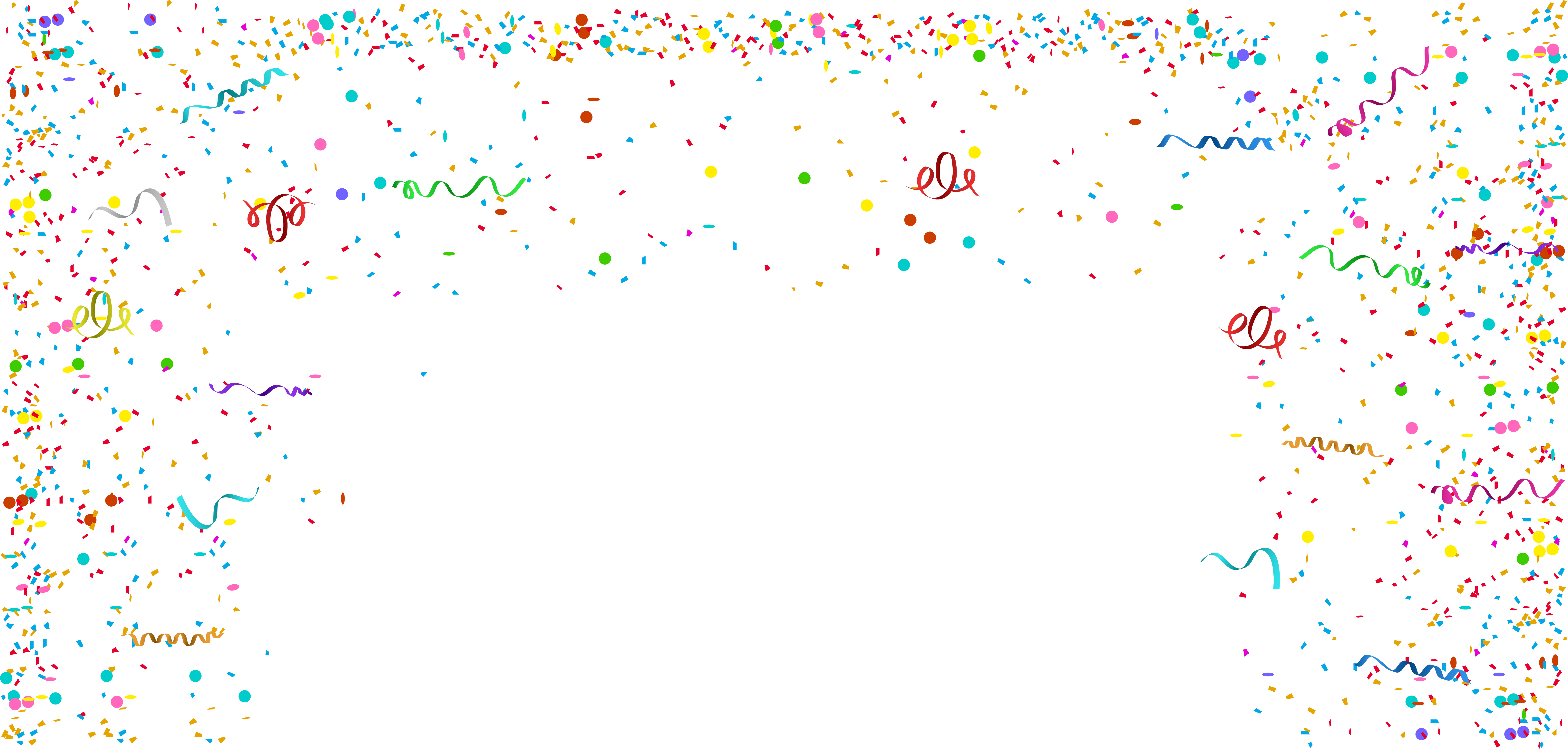 Confetti Background PNG Photo Image
