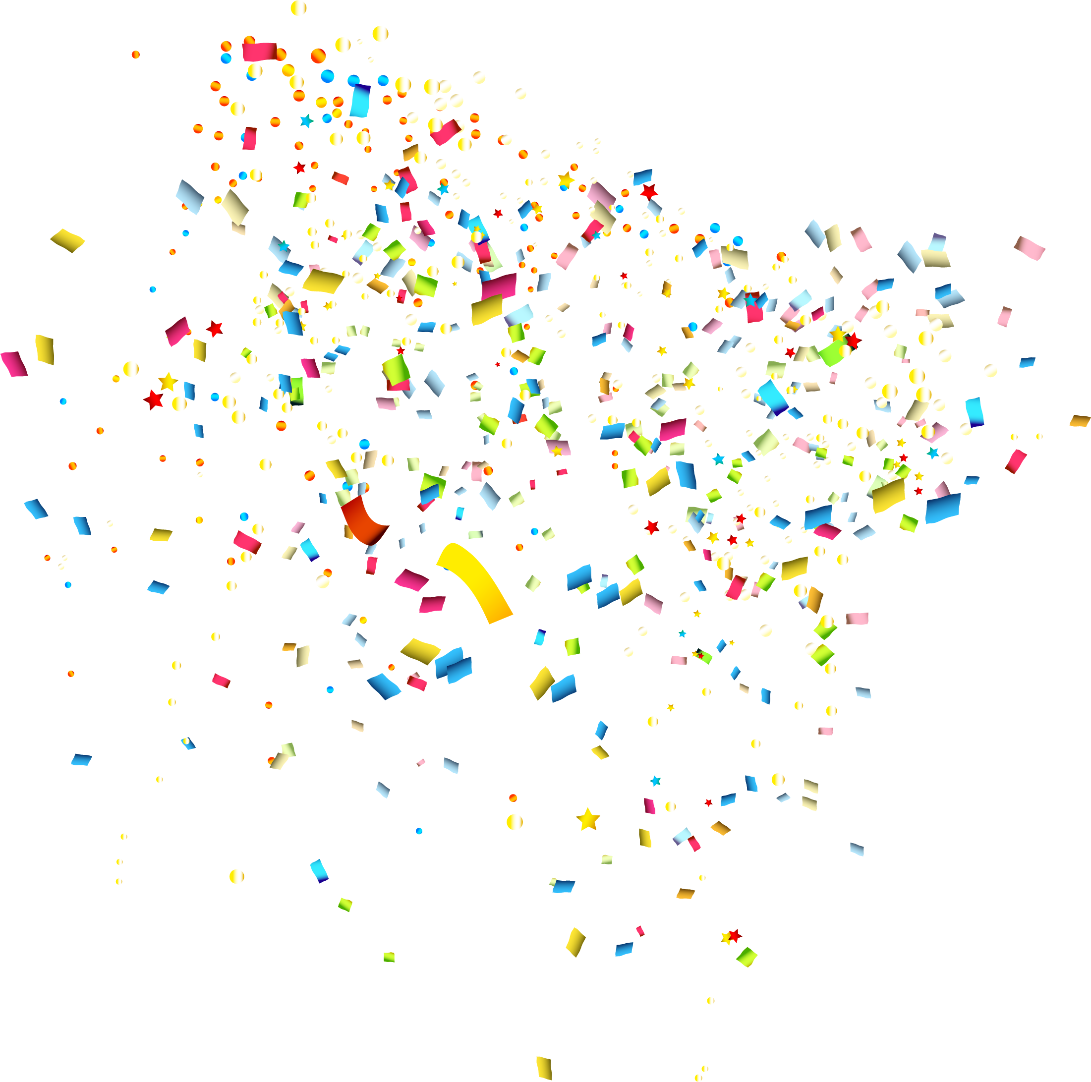Confetti Explosion Download Free PNG