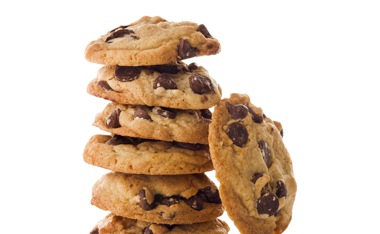 Cookies Large Stack Background PNG Image
