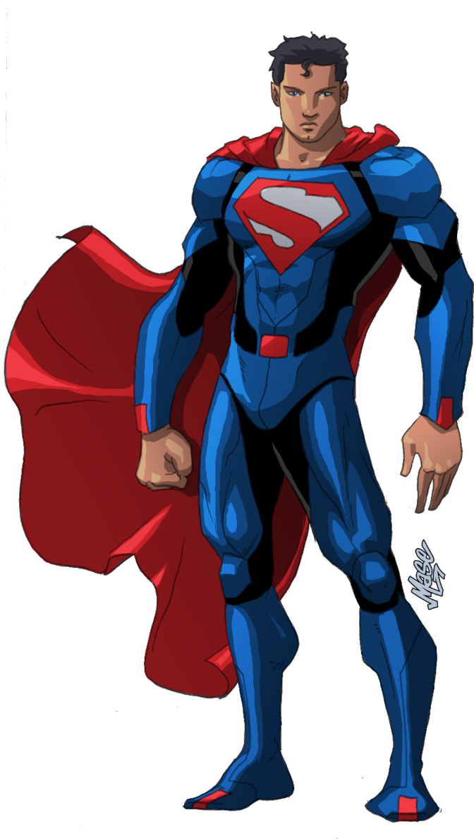Costume Superhero Background PNG Image