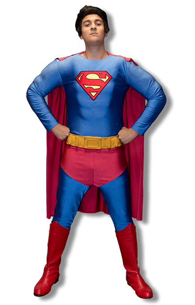 Costume Superhero Background PNG