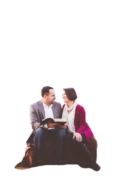 Couple Sitting PNG Clipart Background