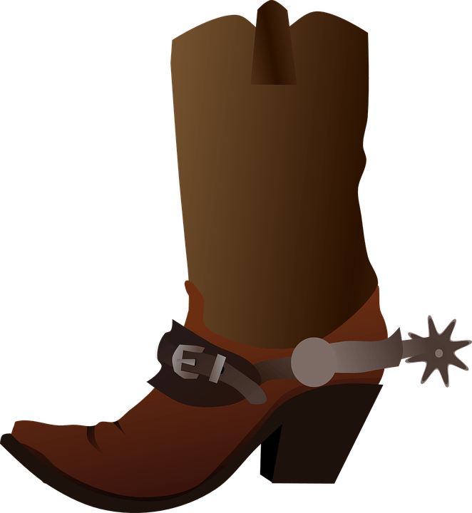 Cowboy Boot Shoe Transparent PNG