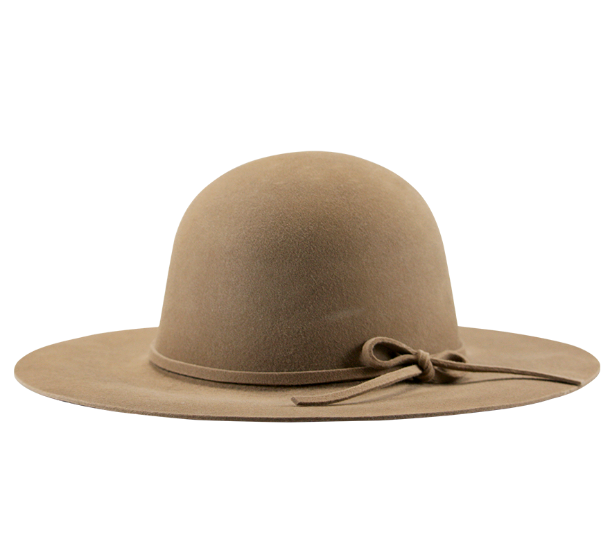 Cowboy Hat Brown Felt No Background