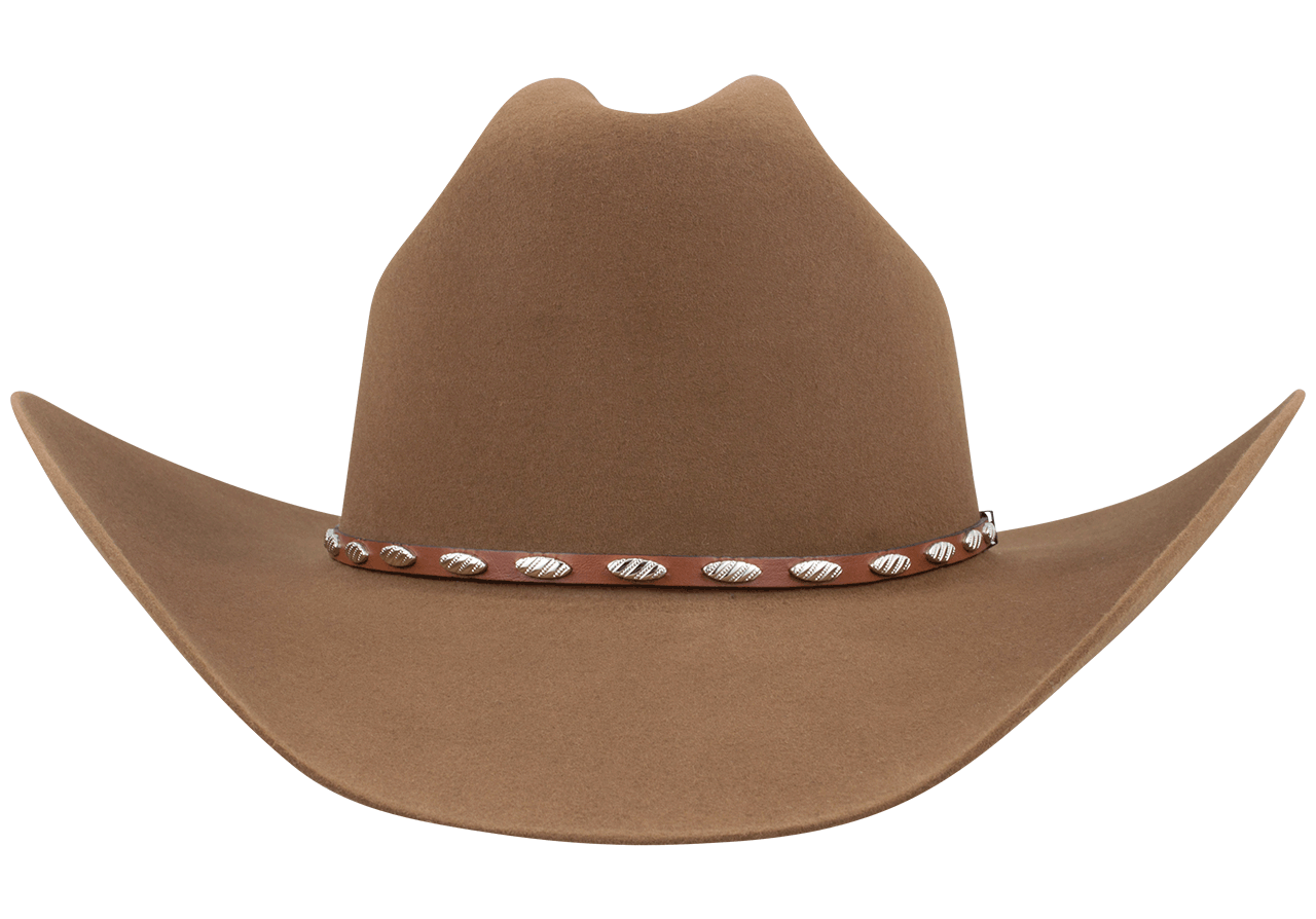 Cowboy Hat Brown Felt PNG Background
