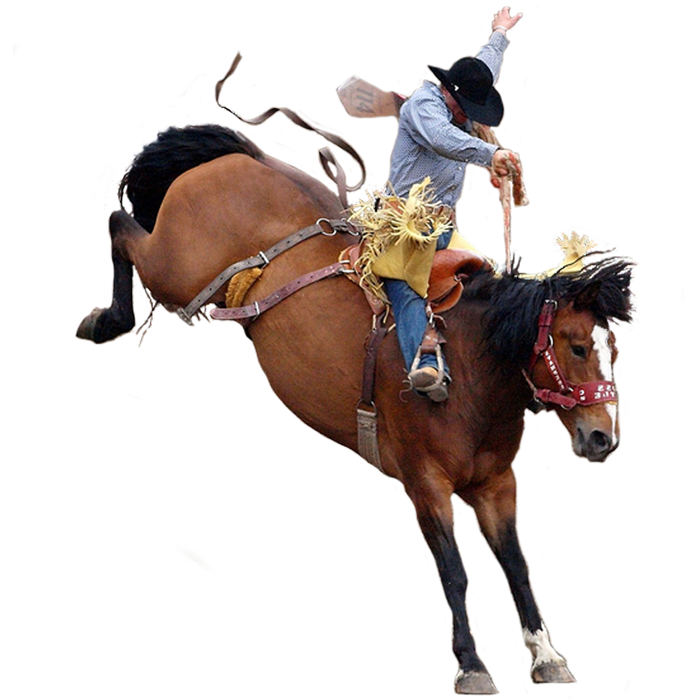 Cowboy Rodeo PNG Free File Download