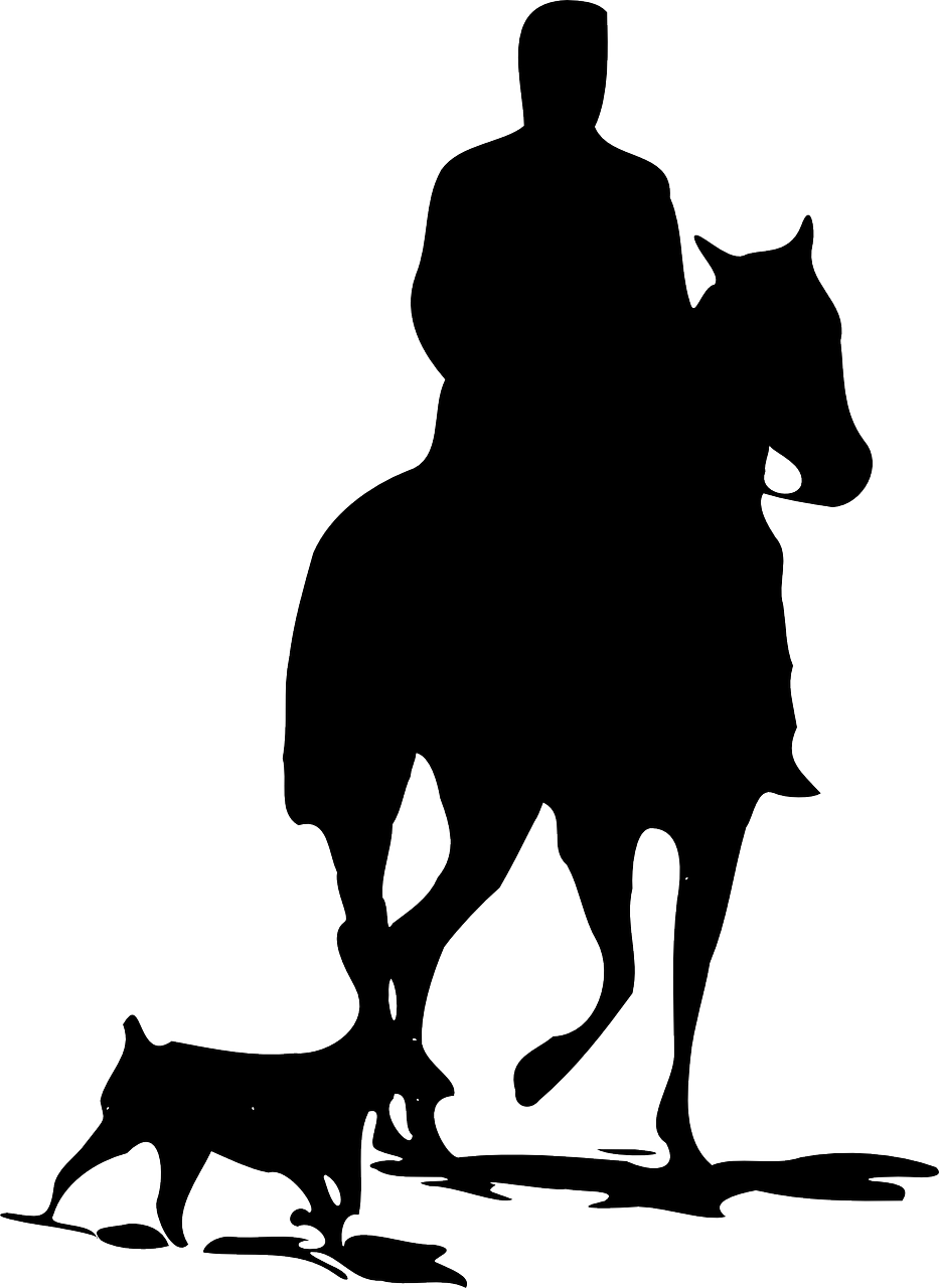 Cowboy Silhouette PNG Pic Background