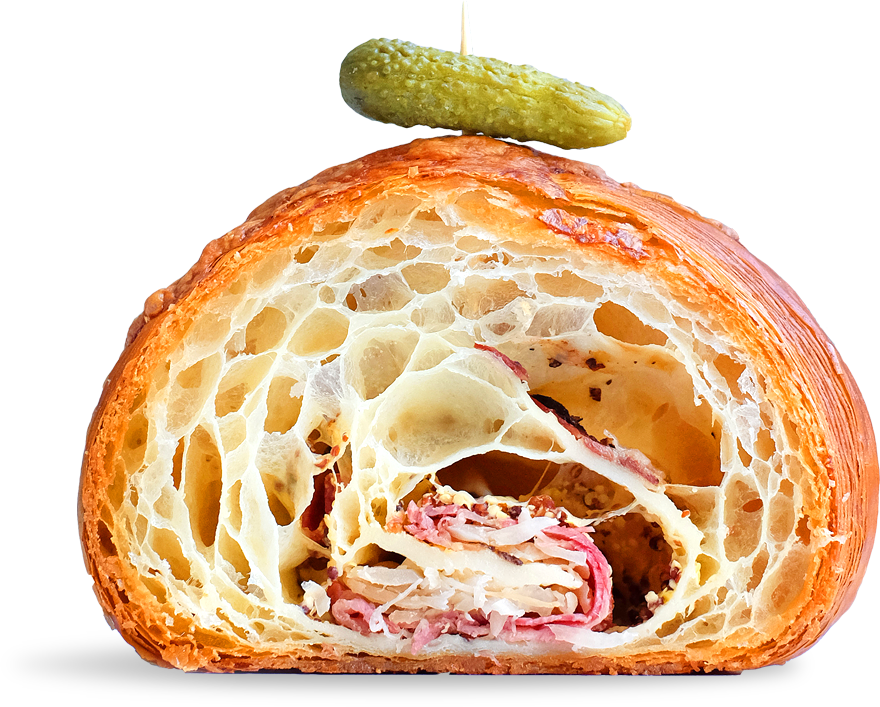 Croissants Background PNG Image
