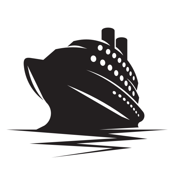 Cruise Ship Illustration PNG HD Quality