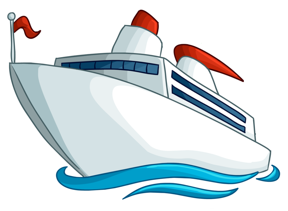 Cruise Ship Illustration Transparent Background