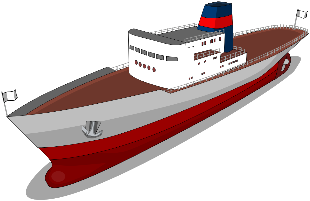 Cruise Ship Illustration Transparent Free PNG