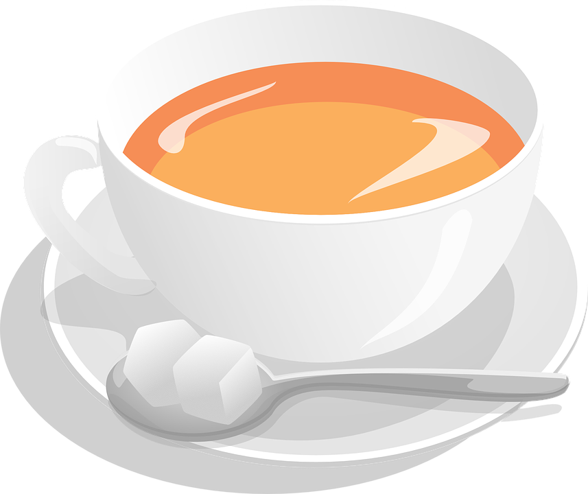 Cup Of Coffee And Spoon PNG HD Quality